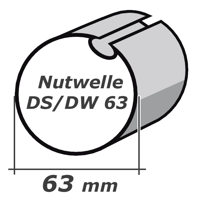 Markisenwelle DS / DW 63