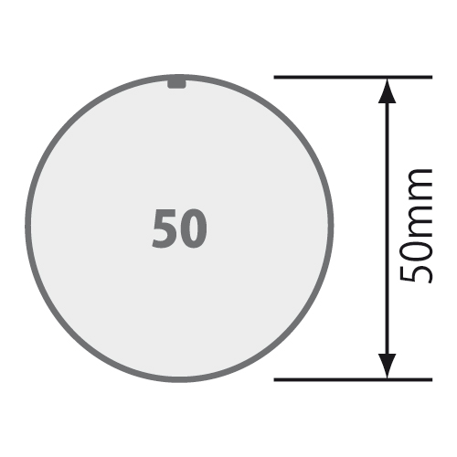 50 mm Rundrohr