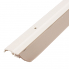Türbodendichtung PDS Basic mit Gummilippe, Farbe weiß, für Spalten bis 20 mm, 100 cm Länge | Dichtleiste