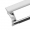 Stahlzargendichtung K2378 für Nutbreite 3 mm, 5m Länge | Türdichtung, Zargendichtung weiß, 5 Meter länge
