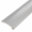 Aluminium-Rollladenstab Mini AP39, 9 x 39 mm silber, ohne Lichtschlitzen