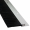 Streifenbürste STL2004 mit Alu-Profil eloxiert, 3 Bürstenreihen, Bürstendichtung, Türbürste  70 mm Bürstenhöhe, ohne Langlöcher, Länge 100 cm
