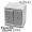 Doppel-Wippschalter wassergeschützt (IP 44), grau Taster (ohne Rast), grau