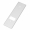 Abdeckplatte PV für Gurtwickler aus Edelstahl, weiß lackiert, Gurt-Wicklerblende PV.105.IX (Lochabstand 105 mm)