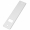 Abdeckplatte PV für Gurtwickler aus Edelstahl, weiß lackiert, Gurt-Wicklerblende PV.185.IX (Lochabstand 185 mm)