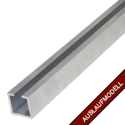 enobi Alu-Kopplung für Stahlrohr 35 x 35 x 2 mm, Länge 50 cm
