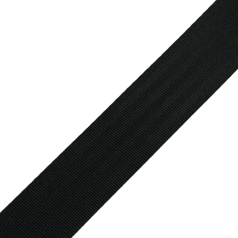Stahl Sicherheitsgurtband 558 T/40 aus Polyester, Breite 40 mm, Meterware,  Farbe schwarz, Gurtband, Rolladen- und Sonnenschutzprodukte