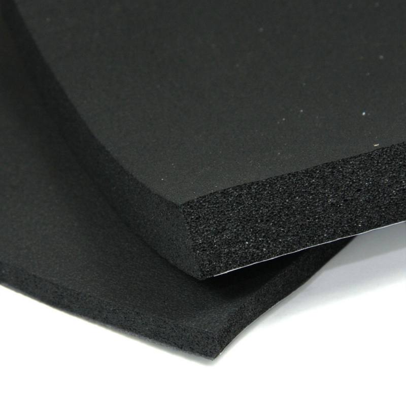 Isoliermatte UV Schutz selbstklebend EPDM 19 mm Dämmdicke