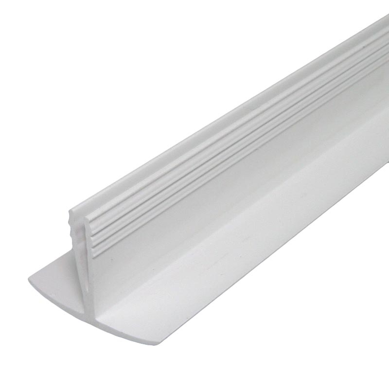 enobi Markenshop enobi Prix Deckel-Klemmprofil aus PVC für Rollladenkasten  (Clipprofil, Fasel), weiß, Rolladen- und Sonnenschutzprodukte