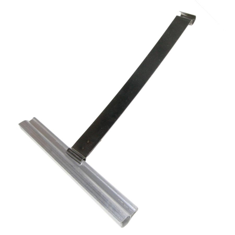 Rolladen-Aufhängefeder aus Aluminium-Federstahl, Stärke 0,25 mm, Länge  123 mm