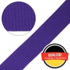 Gurtband E 410/85 aus Polypropylen (PP), Breite 50 mm, Meterware, Farbe lila