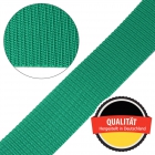 Gurtband E 410/85 aus Polypropylen (PP), Breite 50 mm, Meterware, Farbe grün
