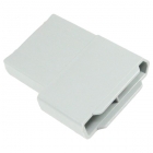 Gleitstopfen für Alu-Winkelendleisten P50L 28 x 12 mm, weiß
