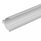 Silikonprofil  für Rollladendichtung ERP, mit 6,7 mm Fuß, grau