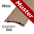 *Musterstück* Kunststoff-Rollladenstab Mini MK38, 8 x 38 mm, beige