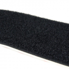 Selbstklebendes Klettband Everyday, nur Flausch, 50 mm Breite, schwarz