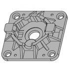 Universal-Motorlager WL-Click / 35-70 für Vestamatic Rohrmotor Vestaline VL-35 (Mini)