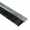 Streifenbürste Typ SV5 mit Alu-Profil blank, 100cm Länge, Bürstendichtung, Türbürste 30 mm Bürstenhöhe
