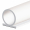Selbstklebende Silikon Gummidichtung Omega Profil 137, 7 x 7 mm, selbstklebend, Meterware | Flügelfalz- Türanschlagdichtung Farbe weiß