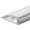 Türschwelle aus Aluminium mit Gummidichtung Typ AKW für Spalten von 1-15 mm | Türbodendichtung, Türbodenschwelle, Bodenschwelle 90 cm Länge
