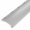 Aluminium-Rollladenstab Mini AP39, 9 x 39 mm silber, mit Lichtschlitzen