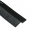 Flexible Streifenbürste "Mink-Flex" FBL3002 mit Gummi-Körper, je Meter, Bürstendichtung, Türbürste 30 mm Bürstenhöhe