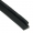Flexible Winkel-Streifenbürste 90Â° "Mink-Flex" FBL3003 mit Gummi-Körper, je Meter, Bürstendichtung, Türbürste 15 mm Bürstenhöhe