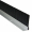 Winkel-Streifenbürste STL2010 90° 50mm mit Alu-Profil, Bürstendichtung, Türbürste mit Langlöcher, Länge 100 cm 