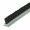 Bürstendichtung Mink-Flex FBL1265, Fußbreite 6,5 mm , je Meter, flexible Streifenbürste 4 mm (4 x 0,08 mm, PP schwarz)