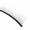 Flexible Streifenbürste "Mink-Flex" FBL5038, transparente / weiße Büsten, zum Einnuten für 5 mm Nut, je Meter, Bürstendichtung 30 mm (PA6 30 x 0,15 mm)