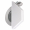 Mini-Halbeinlass-Gurtwickler, für 15 mm Gurt weiß mit 5 m Gurt