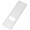 Abdeckplatte PV für Gurtwickler aus Edelstahl, weiß lackiert, Gurt-Wicklerblende PV.135.IX (Lochabstand 135 mm)
