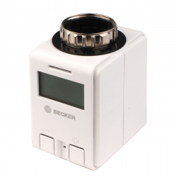 Becker Heizkörperstellantrieb B-Tronic Room Temperature Control RTC3100B, weiß | KNX-RF