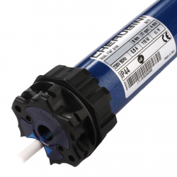 Cherubini Elektronischer Rohrmotor Blue Plug & Play (P&P) Plus 50/12, 50 Nm, Baureihe Ø45 | ab Ø 50 mm