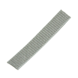 Stahl Rollladengurt Spezial 23, 23 mm Breite, Meterware, grau