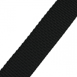 Stahl Rollladengurt Solid E 23, 23 mm Breite, Meterware, schwarz