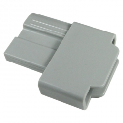 enobi Gleitstopfen für 2-teilige Alu-Winkelendleisten Z50L 30 x 14 mm, grau