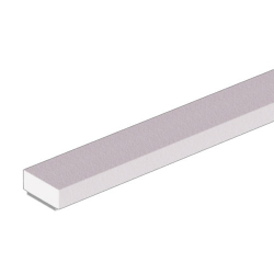 Ellen Dichtband aus PE-Schaum 6 x 3 mm, 1-seitig selbstklebend, 20 Meter Rolle, Farbe weiß | Vorlegeband