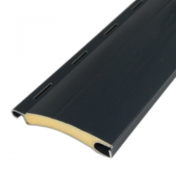 enobi Aluminium-Rollladenstab Standard AP55, 14 x 55 mm, mit Lichtschlitze (gelocht), anthrazitgrau