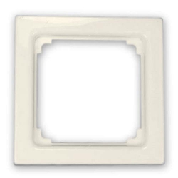 Jung Din-Zwischenrahmen 50 x 50 mm für LS 990, (creme) weiß