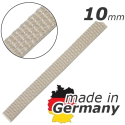 Stahl Rollladengurt 10 mm Breite (21/10), Meterware, beige