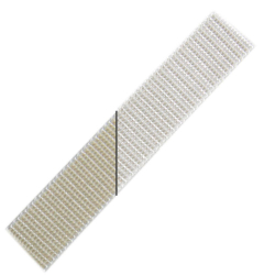 Stahl Rollladengurt Rogu 21/23, 23 mm Breite, Meterware, beige-grau (Wendegurt)