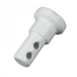 Cherubini Magnet-Adapter mit Zapfen  11,9 mm, für Magnet-Gelenklager, weiß lackiert