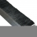 enobi Streifenbürste Typ SV5 100mm mit Alu-Profil, 100cm Länge, Bürstendichtung, Türbürste