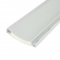 enobi Aluminium-Rollladenstab Standard AP55, 14 x 55 mm, mit Lichtschlitze (gelocht), weiß