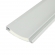enobi Aluminium-Rollladenstab Standard AP55, 14 x 55 mm, ohne Lichtschlitze (ungelocht), weiß