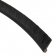 enobi Streifenbürste 7032 - 90 Winkel - mit Alu-Profil eloxiert (silber) und 15 mm Bürstenhöhe, Besatz PA6 schwarz glatt, auf Maß
