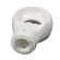 Geiger Kugelöse Markisenöse, runde Öse aus Kunststoff, Bohrung  12 mm rund, weiß