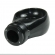 Geiger Kugelöse Markisenöse, runde Öse aus Kunststoff, Bohrung  12 mm rund, schwarz