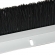 Mink Bürsten Winkel-Streifenbürste mit Langlöchern STL2010 90 50mm mit Alu-Profil, 100cm Länge, Bürstendichtung, Türbürste